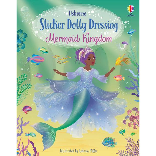 Sticker Dolly Dressing Mermaid Kingdom GOODS M&S   