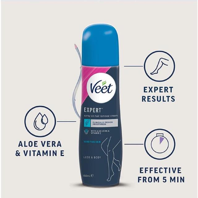 Veet Expert Spray on Cream Sensitive 150 ml   150ml GOODS M&S   