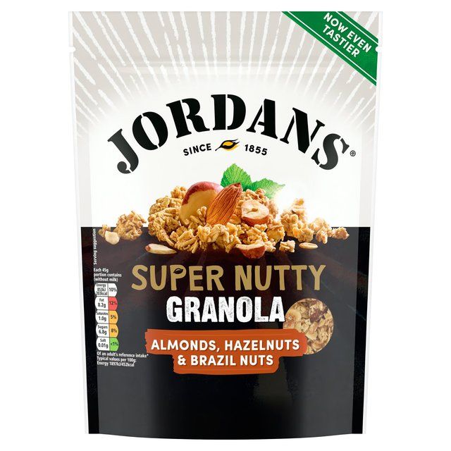 Jordans Super Nutty Granola Breakfast Cereal   500g