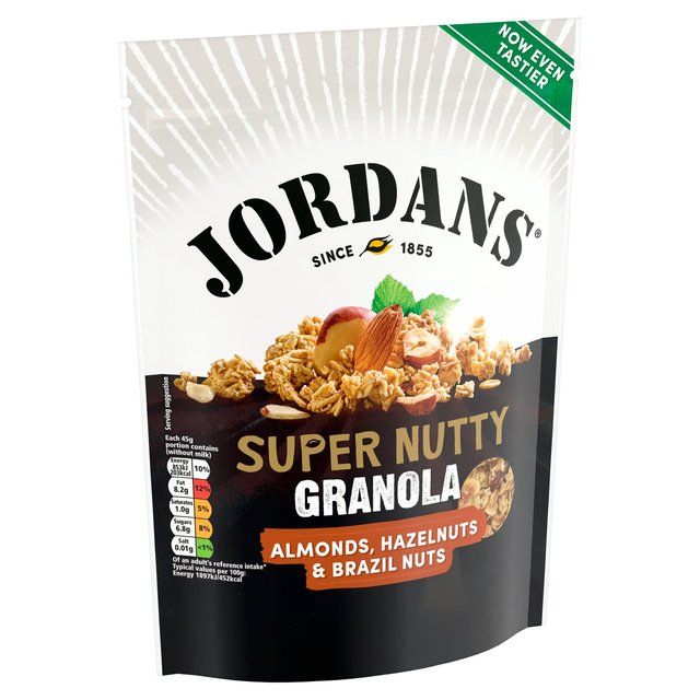 Jordans Super Nutty Granola Breakfast Cereal   500g