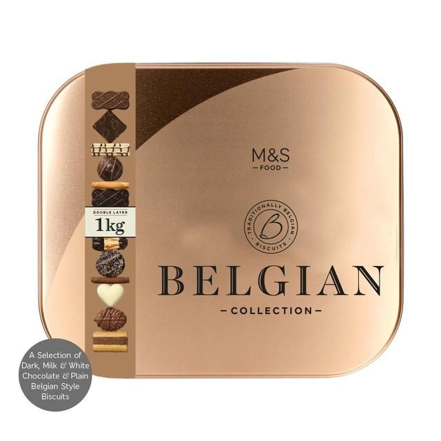 M&S Belgian Biscuit Collection   1kg