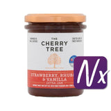 The Cherry Tree Strawberry Rhubarb & Vanilla Extra Jam   225g GOODS M&S   