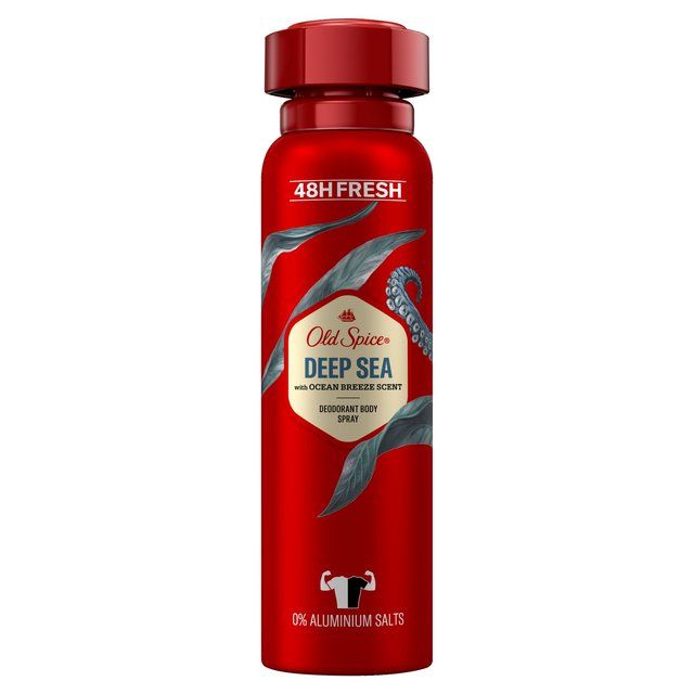 Old Spice Men's Deodorant Spray Deep Sea   150ml GOODS M&S   