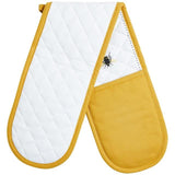 M&S Collection Bee Double Oven Glove Yellow GOODS M&S   