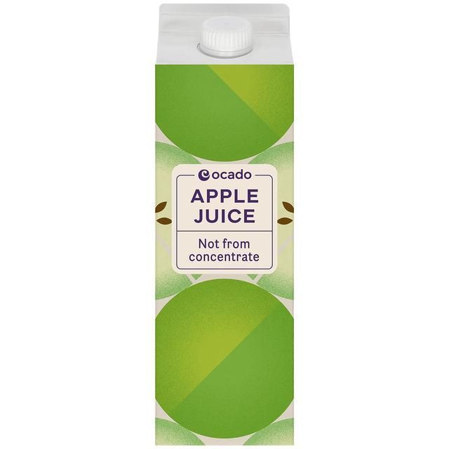 Ocado Apple Juice Not From Concentrate    1L GOODS M&S   