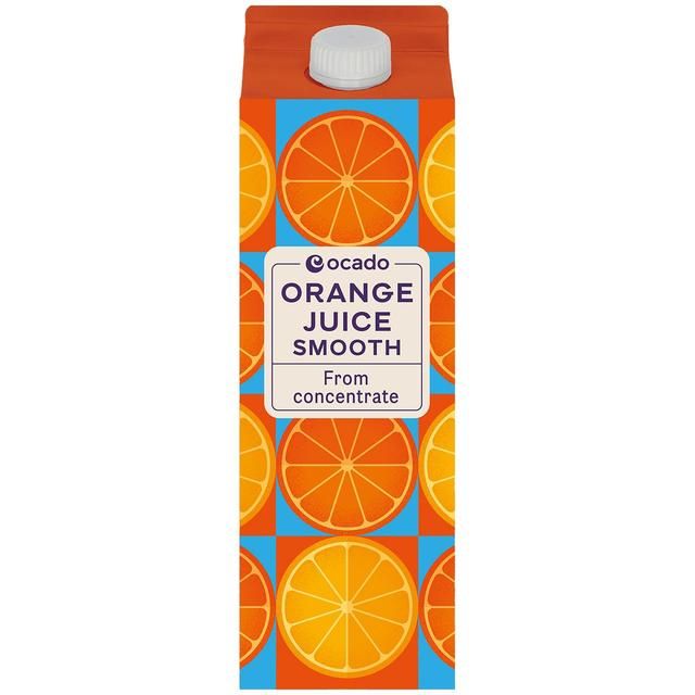 Ocado Orange Juice Smooth From Concentrate   1L