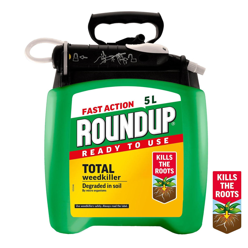 Roundup Pump & Go Weedkiller 5L