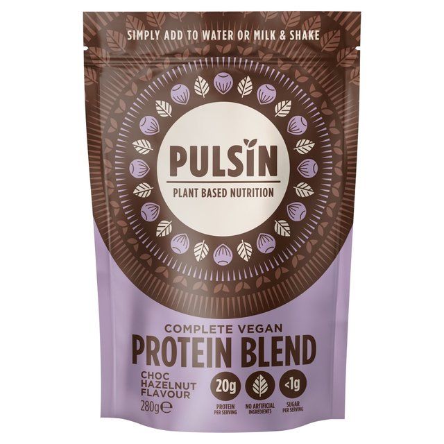 Pulsin Complete Vegan Protein Blend Hazelnut   280g