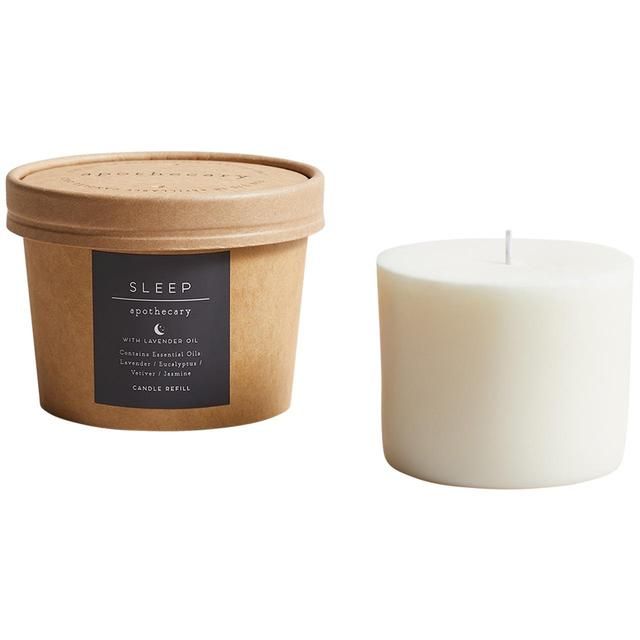 M&S Apothecary Sleep Candle Refill Grey