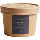 M&S Apothecary Sleep Candle Refill Grey GOODS M&S   