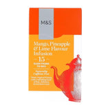 M&S Mango Pineapple & Lime Infusion Teabags   15 per pack GOODS M&S   