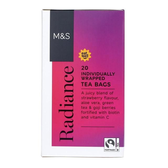 M&S Radiance Infusion Teabags   20 per pack