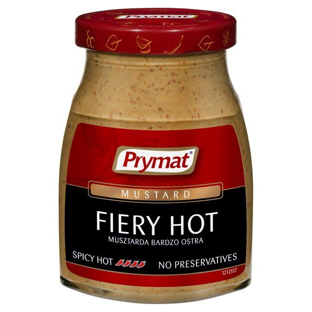 Prymat Mustard Fiery Hot   180g