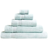 M&S Super Soft Pure Cotton Antibacterial Towel 2pk Face Towels Duck Egg   2 per pack GOODS M&S   