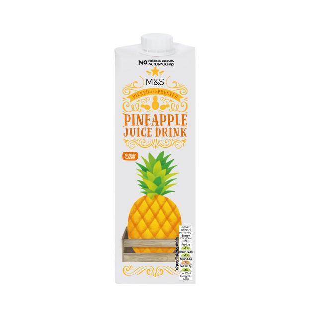 M&S Pineapple Juice Drink   1L GOODS M&S   