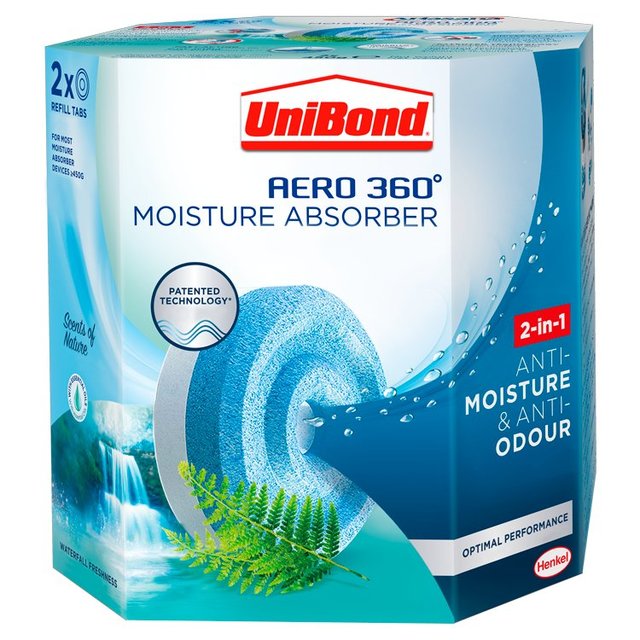 Unibond AERO 360 Waterfall Freshness Refills   2 per pack GOODS M&S   