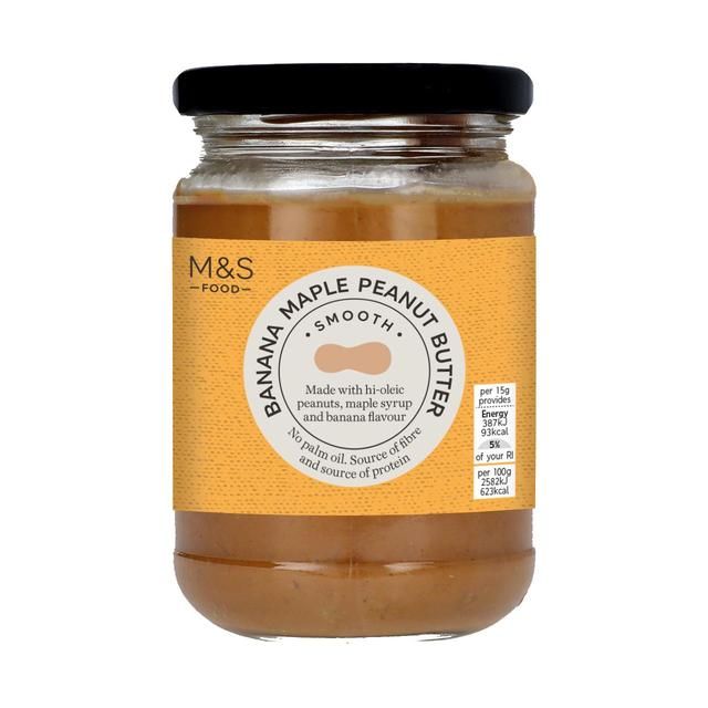 M&S Banana & Maple Peanut Butter   340g