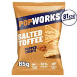 Popworks Salted Toffee Popped Crisps Sharing Bag   85g GOODS M&S   