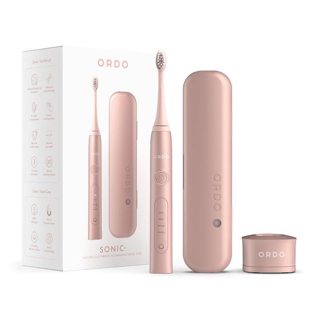 Ordo Sonic+ Toothbrush & Charging Travel Case - Rose Gold