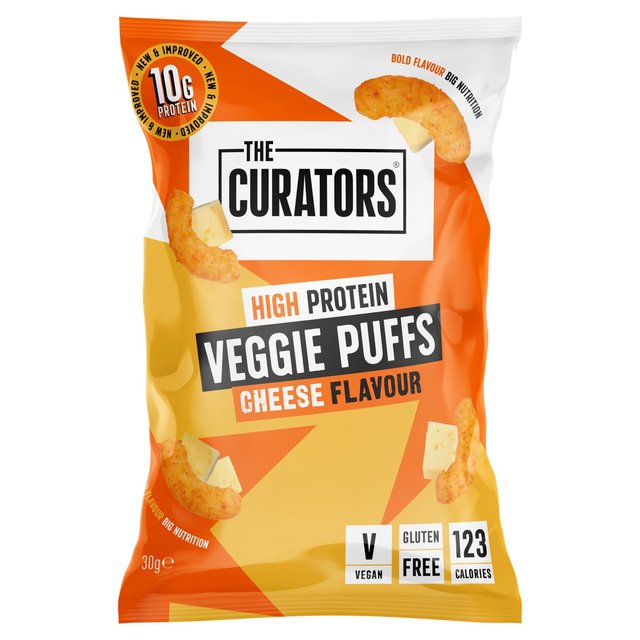 The Curators High Protein Cheese Veggie Puffs   30g