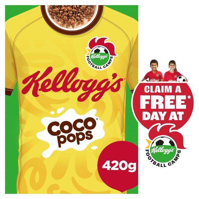 Kellogg's Coco Pops Chocolate Breakfast Cereal   420g