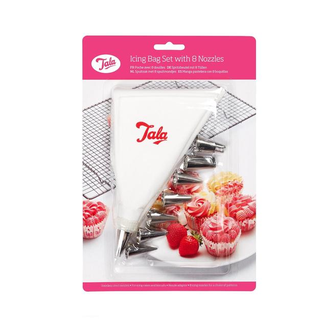 Tala Icing Bag Set with 8 Nozzles