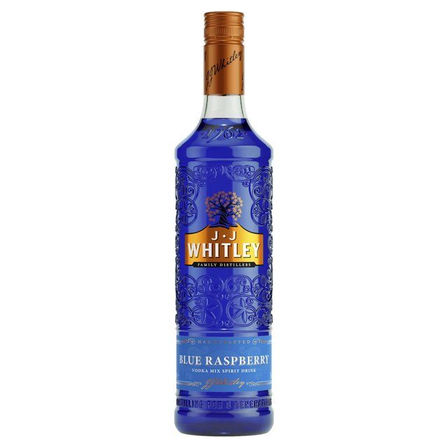 JJ Whitley Blue Raspberry Vodka Spirit Drink   70cl