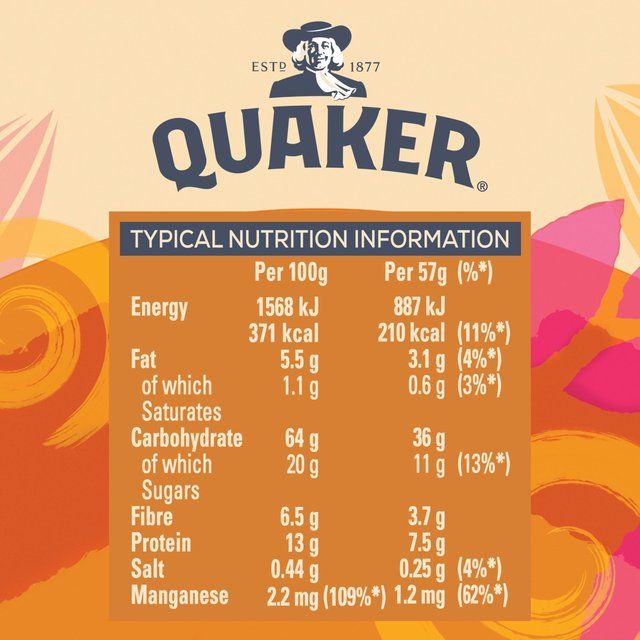 Quaker Oat So Simple Caramelised Biscuit Porridge Cereal Pot   57g GOODS M&S   