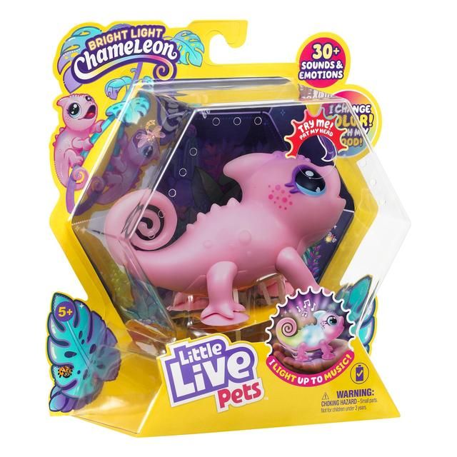 Little Live Pets Lil' Chameleon S2 Sgl Pk - Nova GOODS M&S   