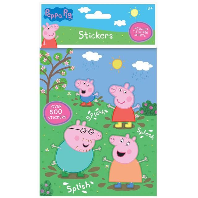 Peppa Pig 500 Stickers   500 per pack GOODS M&S   