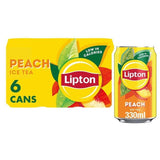 Lipton Ice Tea Peach   6 x 330ml GOODS M&S   