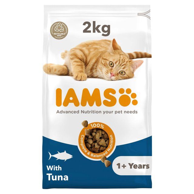 IAMS Adult Dry Cat Food Tuna   2kg