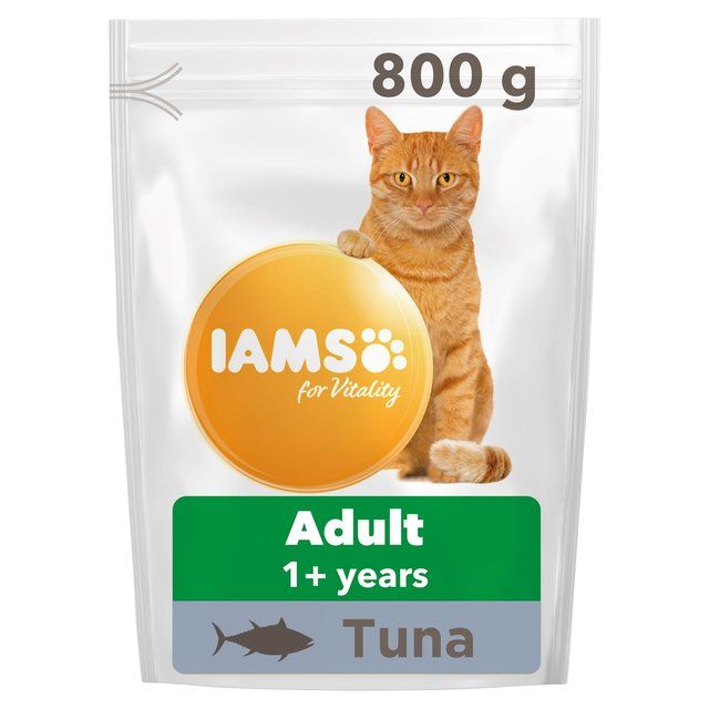 IAMS Adult Dry Cat Food Tuna   800g