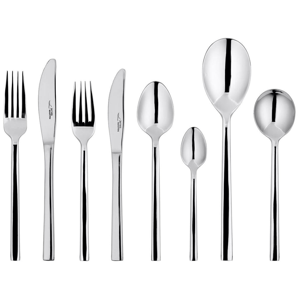 Stellar James Martin Stainless Steel Cutlery Set, 44 Piece