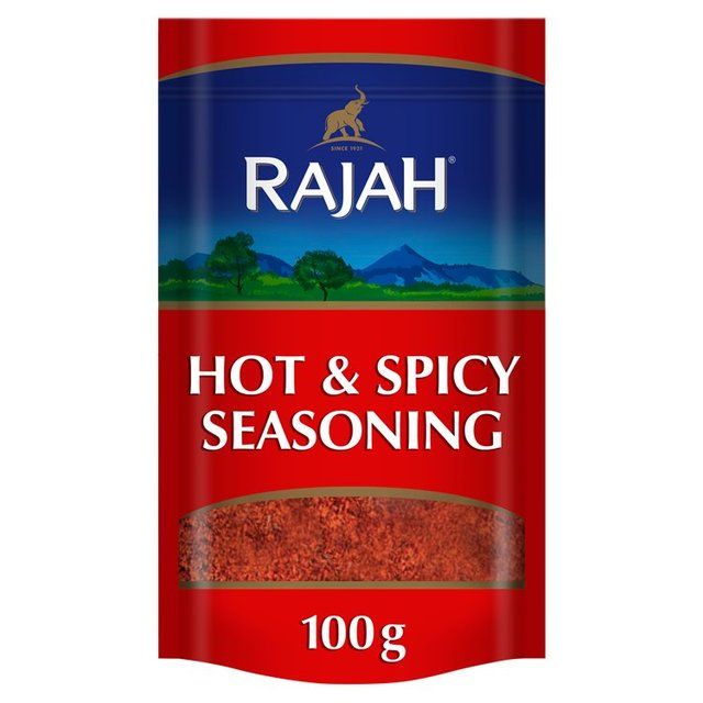 Rajah Spices Hot & Spicy Seasoning Powder   100g GOODS M&S   