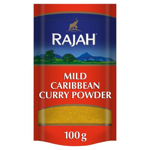 Rajah Spices Mild Caribbean Curry Powder   100g