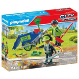 Playmobil 71434 City Life Street Cleaning team GOODS M&S   