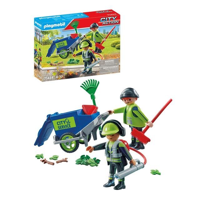 Playmobil 71434 City Life Street Cleaning team