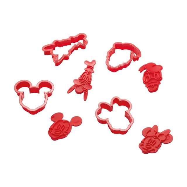 Prestige Disney Bake with Mickey Cookie Cutters Set 4pce   4 per pack