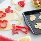 Prestige Disney Bake with Mickey Cookie Cutters Set 4pce   4 per pack GOODS M&S   