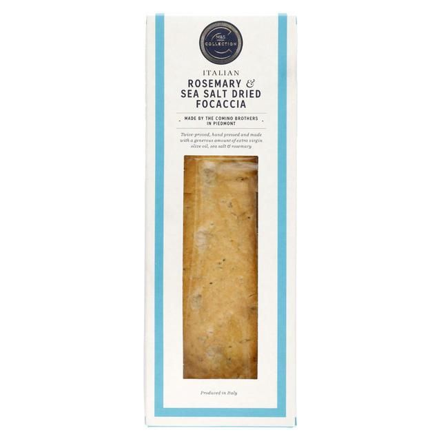 M&S Collection Rosemary & Sea Salt Dried Focaccia   200g