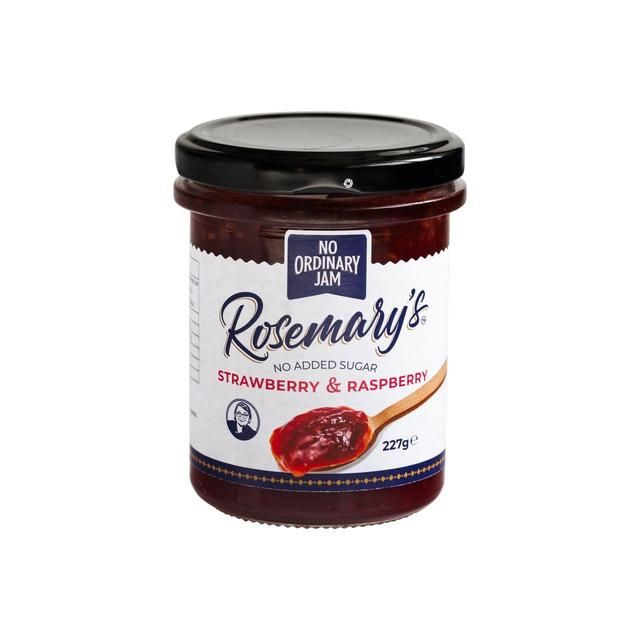 Rosemary's No-Added Sugar Strawberry & Raspberry Spread   227g