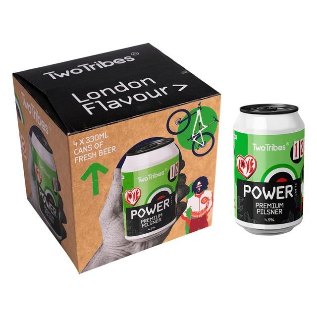 Power Plant Premium Pilsner   4 x 330ml