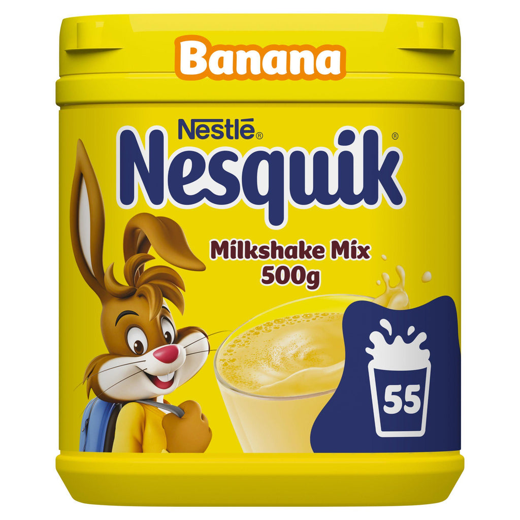 Nesquik Banana Milkshake Powder Tub 500g