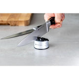 MasterClass Smart Sharp Dual Knife Sharpener Silver Gift boxed GOODS M&S   