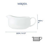 Mikasa Chalk Porcelain Gravy/Sauce Boat 700ml Labelled GOODS M&S   