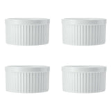 Mikasa Chalk 4pc Porcelain Ramekin Set 10cm Gift boxed   4 per pack GOODS M&S   