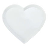 Mikasa Chalk Porcelain Heart Serving Platter 30cm Labelled GOODS M&S   