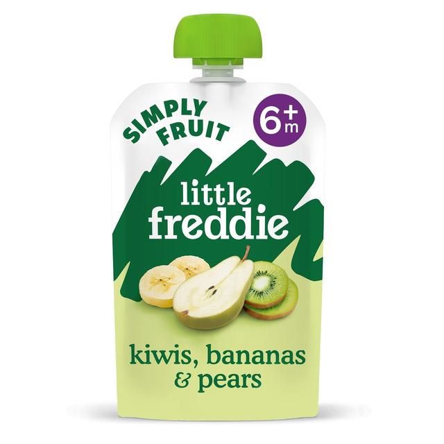 Little Freddie Organic Zesty Kiwis Bananas & Pear   100g