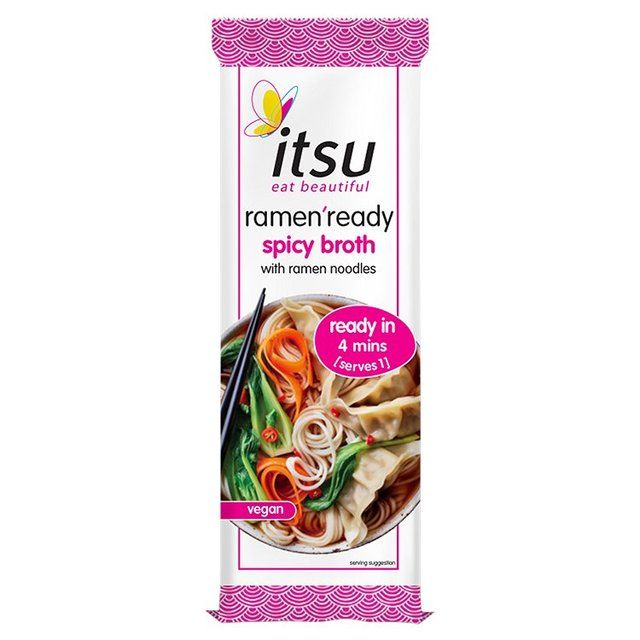 itsu Ramen Ready Noodles Spicy Broth for 1   86g